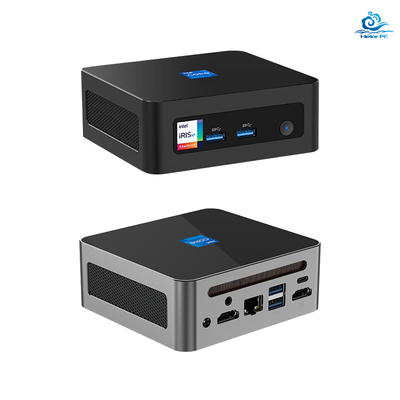 인텔 코어 i7 12700H PC 듀얼 이더넷 듀얼 HD 및 4 USB 미니 컴퓨터